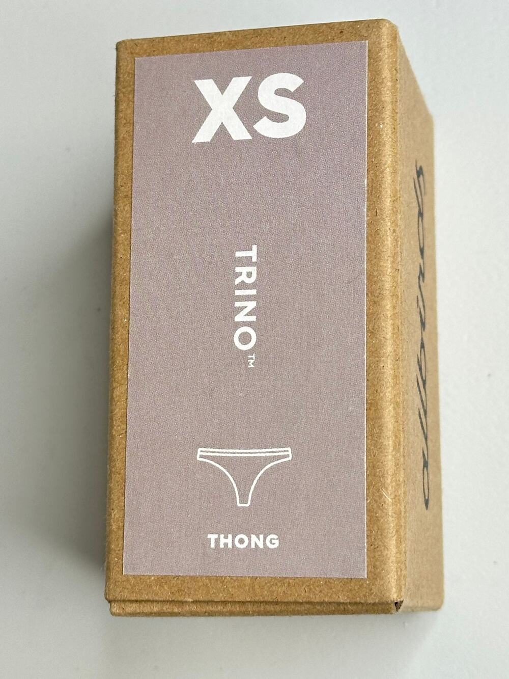 Allbirds Trino Thong Panty Pink XS NWT Eucalyptus Merino Wool Discontinued Rare